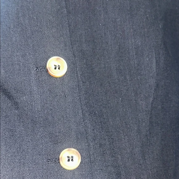 Commense Black Sleeveless Button Mini Dress - Picture 8 of 8